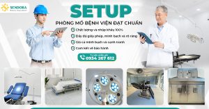 Sendora đơn vị thiết kế phòng mổ bệnh viện chất lượng cao đạt chuẩn tại Gò Vấp, TPHCM, Cần Thơ và Hà Nội