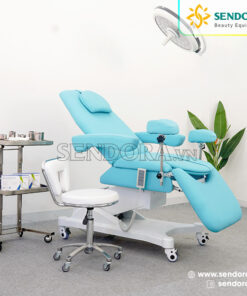 Giường khám sản phụ khoa, Bàn phụ khoa chỉnh điện giá rẻ Hi-Mec HMBB-8300 12 Giường khám phụ khoa, giường sản phụ