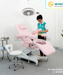 Giường khám sản phụ khoa, Bàn phụ khoa chỉnh điện giá rẻ Hi-Mec HMBB-8300 10 Giường khám phụ khoa, giường sản phụ