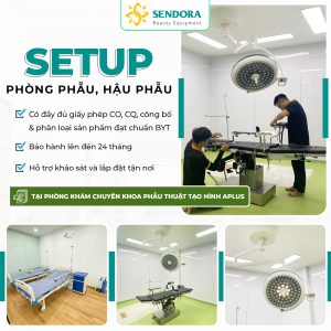 Setup Trọn Bộ Phòng Phẫu & Hậu Phẫu Phòng Phám và Bệnh Viện