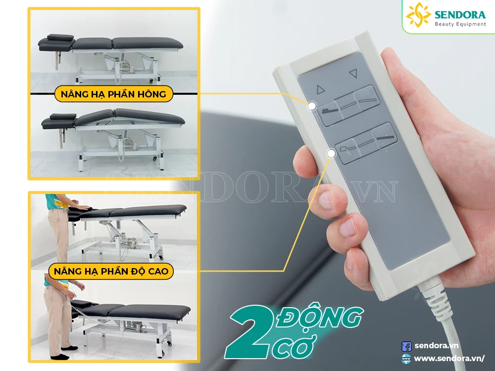 Tính năng của giường Điều trị Vật lý trị liệu