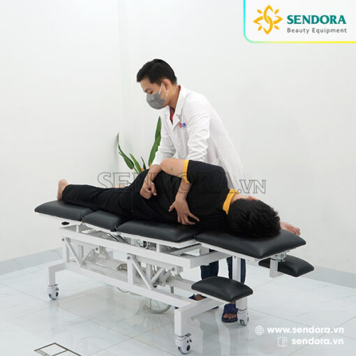 Giường Massage Trị Liệu Treatment Table Chỉnh Điện 2 Động Cơ Herab-1020 11 Giường Massage Trị Liệu Treatment Table Chỉnh Điện 2 Động Cơ Herab-1020
