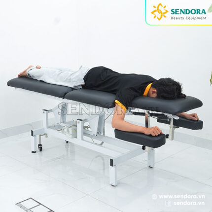 Giường Vật lý trị liêu chiropractic nắn chỉnh cột sống chỉnh điện 2 động cơ