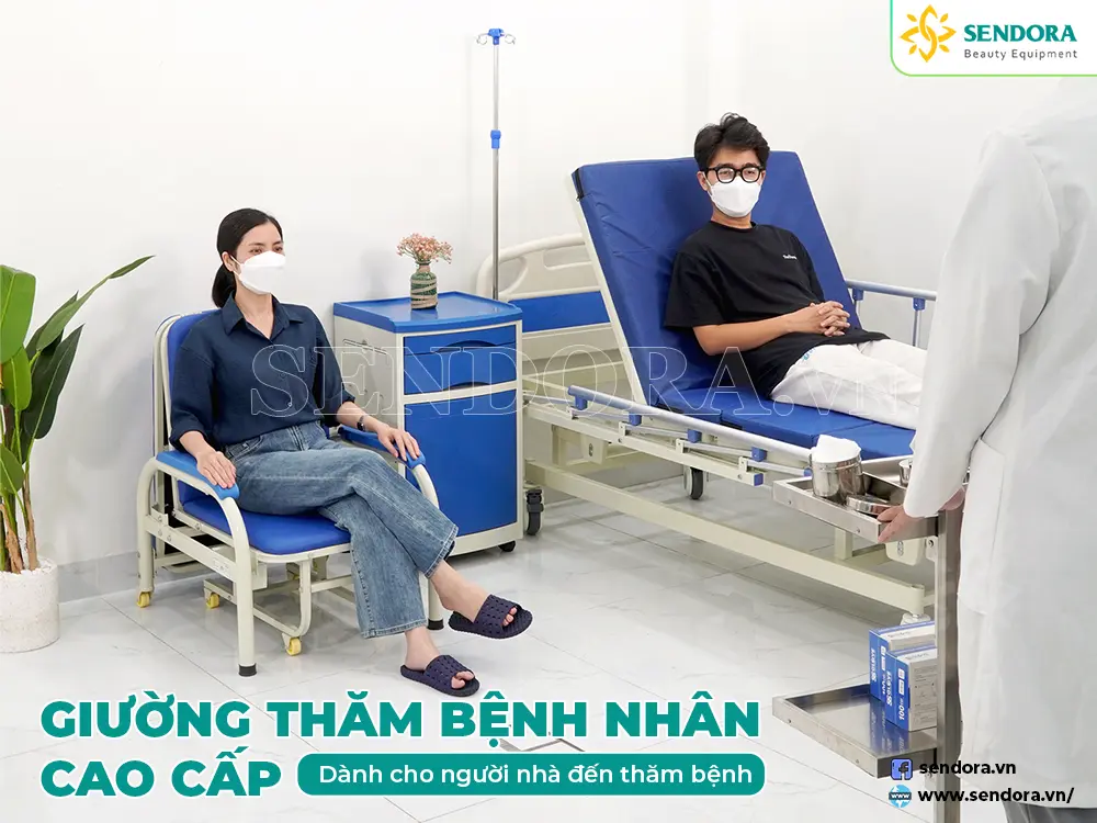 Ghế Giường Bệnh Viện Dành Cho Người Nhà Chăm Sóc Bệnh Nhân