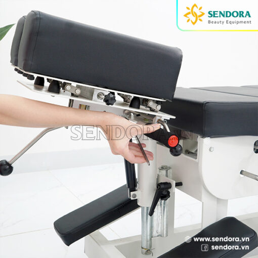 Giường vật lý trị liệu nắn chỉnh cột sống Chiropractic 6 cần gạt - Chỉnh cơ HERAB-2030 11 Giường chiropractic - Giường nắn chỉnh cột sống vật lý trị liệu
