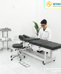 Giường Chiropractic Nắn Chỉnh Cột Sống - Chỉnh cơ, 5 cần gạt HERAB-2020 16 Giường chiropractic - Giường nắn chỉnh cột sống vật lý trị liệu