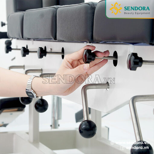 Giường vật lý trị liệu nắn chỉnh cột sống Chiropractic 6 cần gạt - Chỉnh cơ HERAB-2030 12 Giường chiropractic - Giường nắn chỉnh cột sống vật lý trị liệu