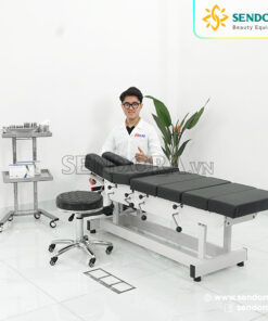 Giường Chiropractic Nắn Chỉnh Cột Sống - Chỉnh cơ, 5 cần gạt HERAB-2020 11 Giường chiropractic - Giường nắn chỉnh cột sống vật lý trị liệu
