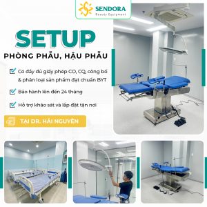 Setup Trọn Bộ Phòng Phẫu & Hậu Phẫu Phòng Phám và Bệnh Viện