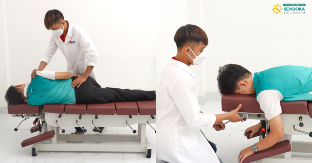 Giường chiropractic - Giường nắn chỉnh cột sống vật lý trị liệu