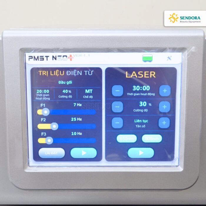 Máy từ trường siêu dẫn kết hợp laser lạnh PMST NEO +