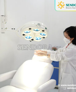 Đèn Phẫu Thuật Treo Tường Led 30 Bóng (LED 5 lỗ) 15 Đèn mổ phẫu thuật treo tường Led 30 bóng dùng cho bệnh viện, phòng khám, thú y