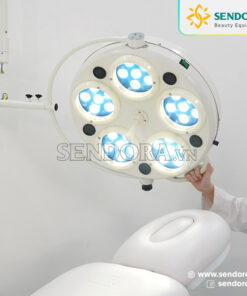Đèn Phẫu Thuật Treo Tường Led 30 Bóng (LED 5 lỗ) 12 Đèn mổ phẫu thuật treo tường Led 30 bóng dùng cho bệnh viện, phòng khám, thú y
