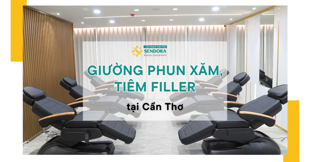 giường tiêm filler, phun xăm tại cần thơ