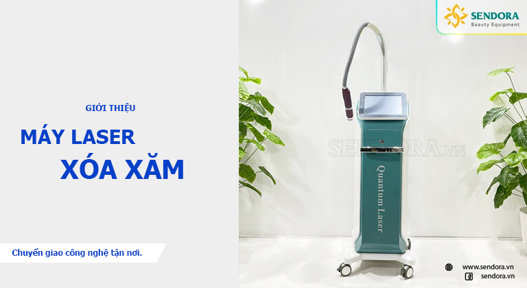 Máy laser xóa xăm trị nám quantum