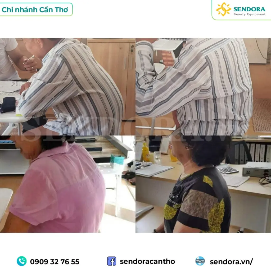 Hiệu quả điều trị với giường rung lắc cột sống