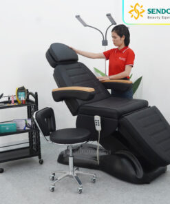 Giường tiêm Filler chỉnh điện Hi-Mec HMBB-C810 17 Giường phun xăm chỉnh điện giá rẻ 3 động cơ