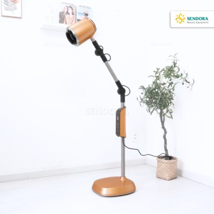 Máy xông ngải cứu kết hợp đèn hồng ngoại 7 màu