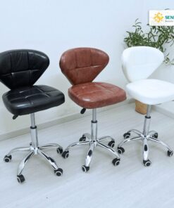 Ghế xoay spa có tựa lưng ASA-2024