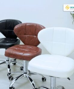 Ghế xoay spa có tựa lưng ASA-2024