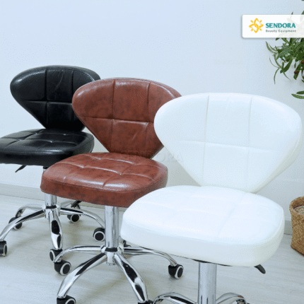 Ghế xoay spa có tựa lưng ASA-2024