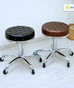 Ghế xoay spa phun xăm không tựa ASA-2024 10 Ghế xoay không tựa cho spa ASA-2024