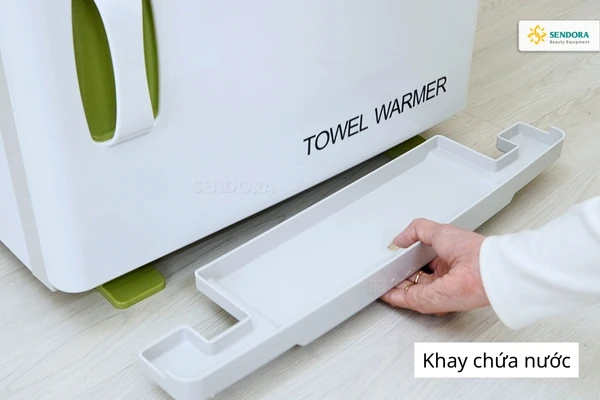 Có khay chứa nước tháo rời, tiện lợi , dễ vệ sinh