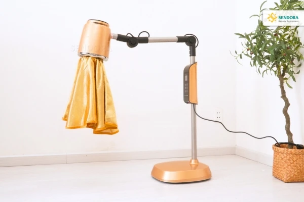 Máy xông ngải cứu kết hợp đèn hồng ngoại 7 màu 1 Máy xông ngải cứu 7 màu