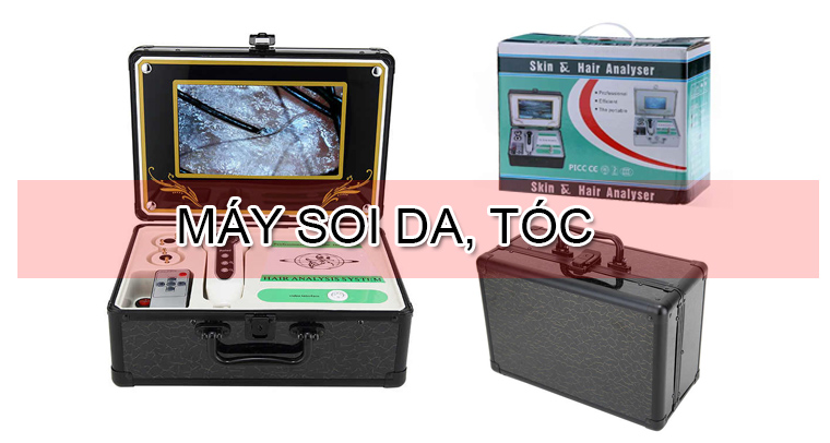 Máy soi da trực tiếp có màn hình 9 inch