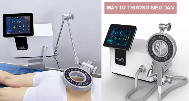 Máy từ trường siêu dẫn trị liệu kết hợp hồng ngoaị