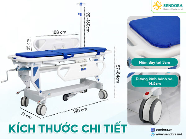 Băng ca cứu thương y tế đa năng Hi-MEC HMHB-4010