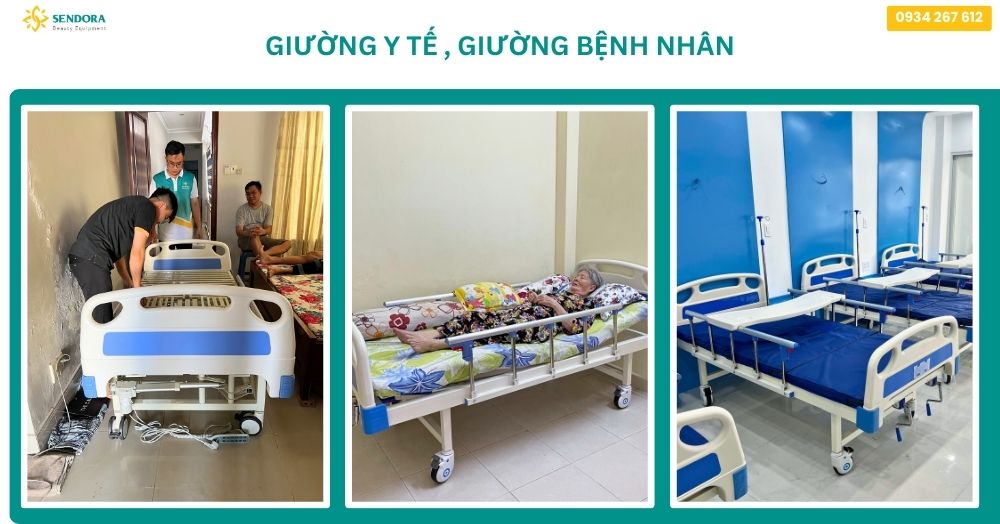 Giường y tế, giường bệnh nhân tại nhà giá tốt tại Hà Nội