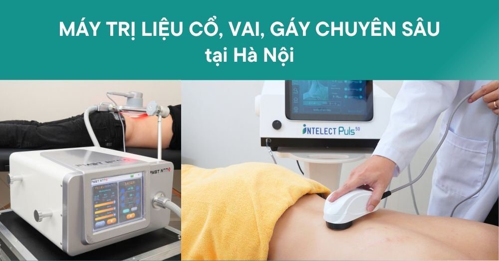 Máy trị liệu cổ, vai, gáy chuyên sâu tại Hà Nội