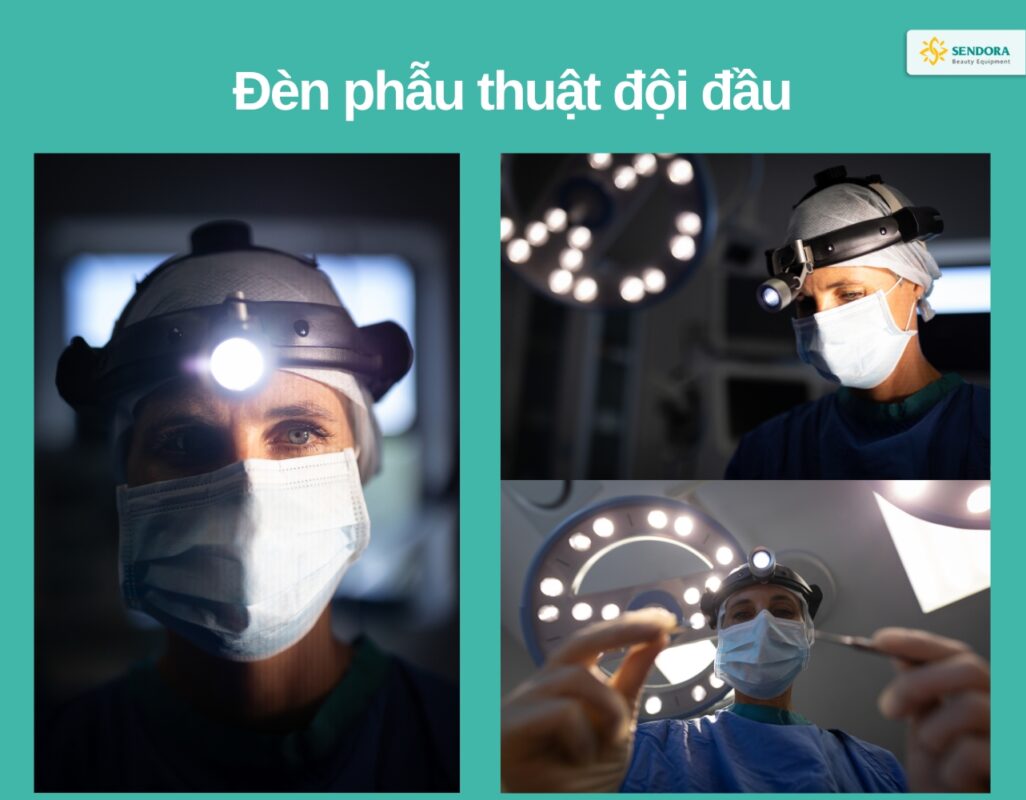 Mẫu đèn phẫu thuật đội đầu phổ biến hiện nay