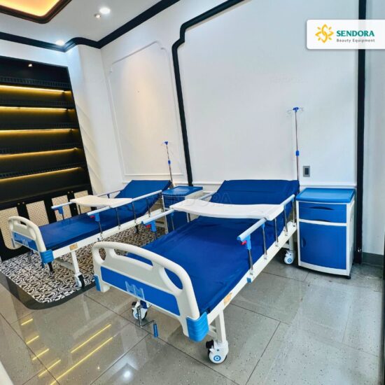 Bàn giao 10 giường y tế 1 tay quay cho phòng khám tại City Land Gò Vấp