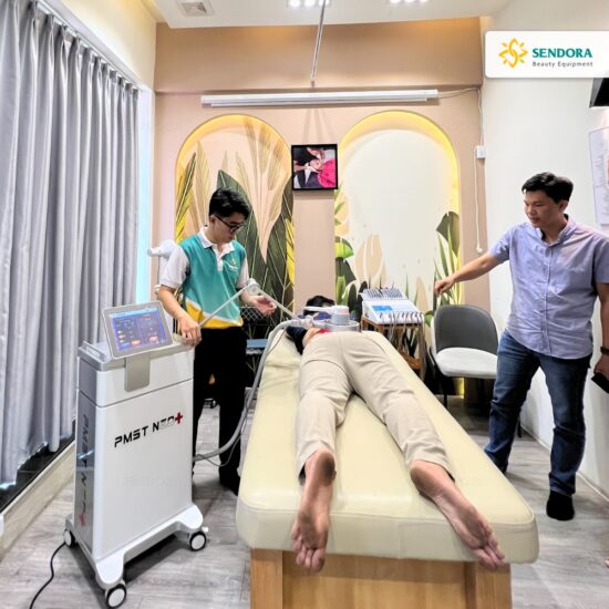 BÀN GIAO MÁY TỪ TRƯỜNG SIÊU DẪN PMST NEO+ (THÂN ĐỨNG) TẠI NTV OSTEOPATHY – QUẬN 2