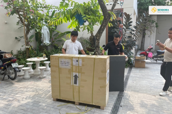 Bàn giao máy laser trục khuỷu Helios 3