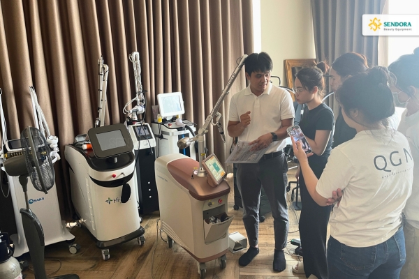 Bàn giao máy laser trục khuỷu Helios 3