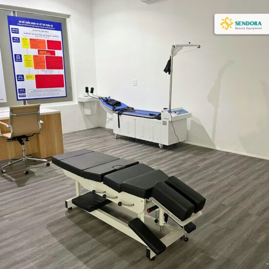 Bàn Giao Giường Chiropractic HERAB Cho Cơ Sở Trị Liệu Tại Cần Thơ