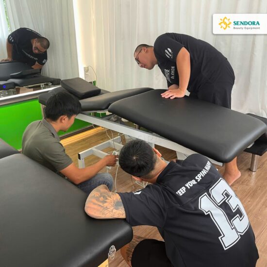 Giường trị liệu chỉnh điện HERAB 1010 – giải pháp trị liệu chuyên nghiệp được tin dùng toàn quốc