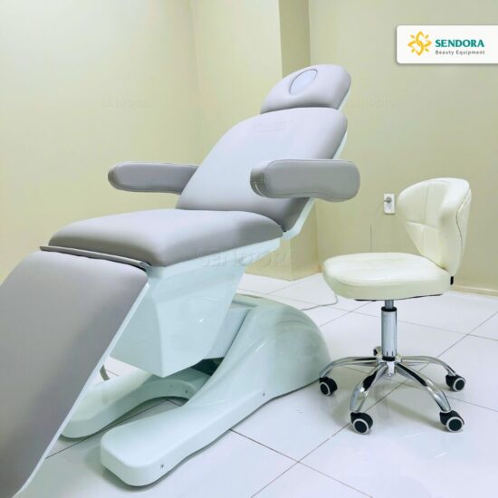 Bàn giao giường C800 3 động cơ màu xám