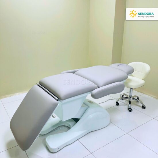 Bàn giao giường C800 3 động cơ màu xám