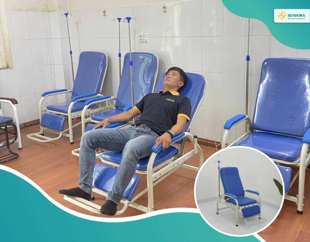 Ghế truyền dịch bệnh viện đạt chuẩn – Được Bệnh viện 175 tin dùng