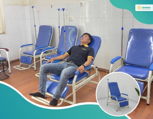 Ghế truyền dịch bệnh viện đạt chuẩn – Được Bệnh viện 175 tin dùng