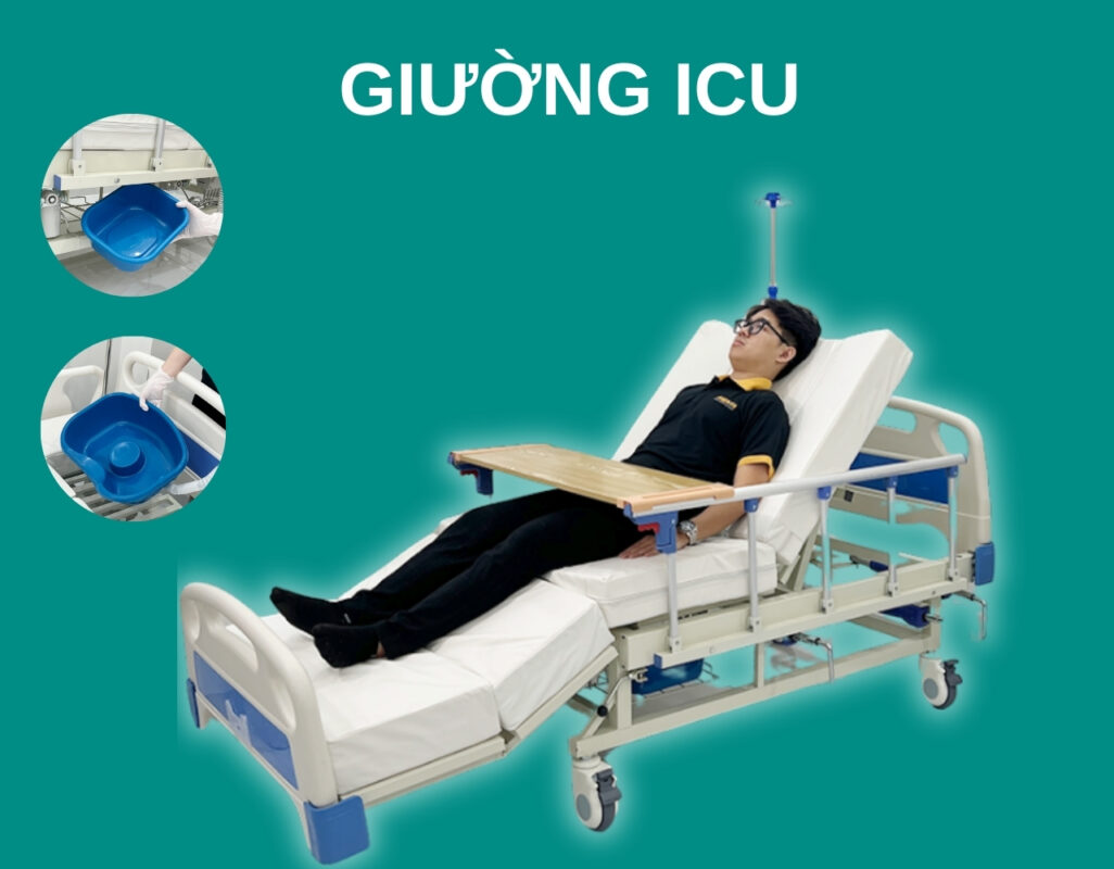 Giường ICU là gì Tại sao nên chọn giường ICU để chăm sóc người bệnh nặng tại nhà