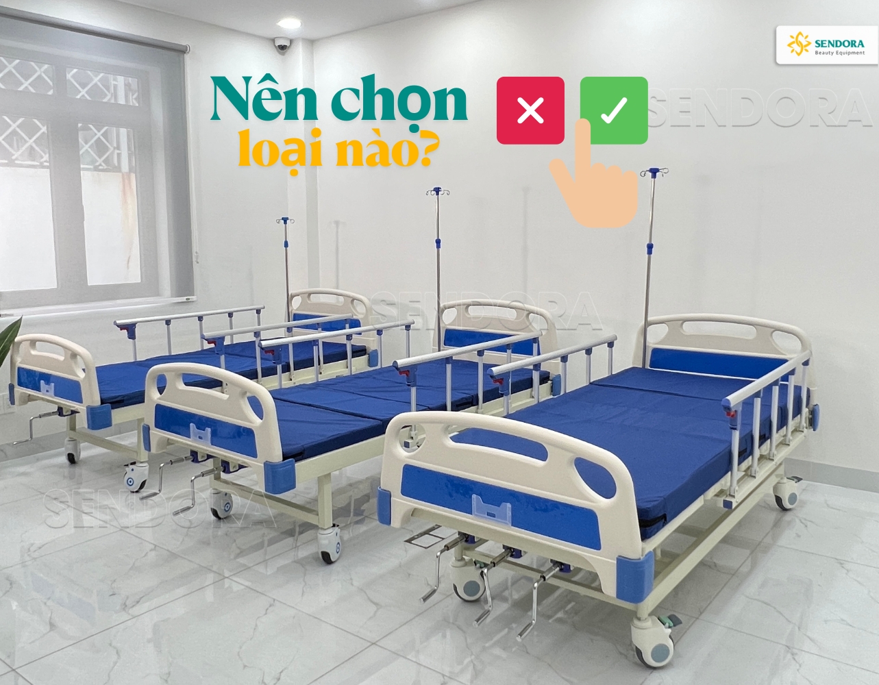Giường bệnh nhân 1 tay quay, 2 tay quay, 3 tay quay, 4 tay quay: Nên chọn loại nào? 5 Giường bệnh nhân 1 tay quay, 2 tay quay, 3 tay quay, 4 tay quay Nên chọn loại nào