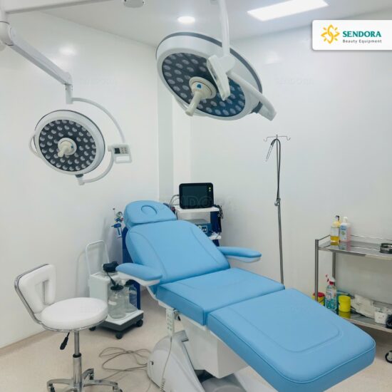 iường chỉnh điện cao cấp 4 động cơ Hi-Mec HMBB-8060 – Màu xanh