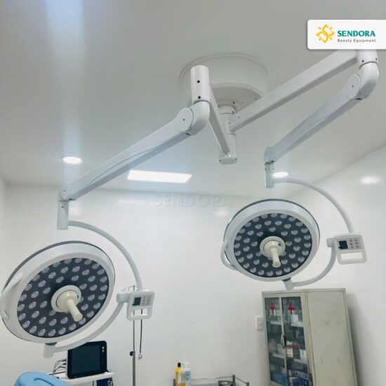 Đèn phẫu thuật LED500/500 treo trần