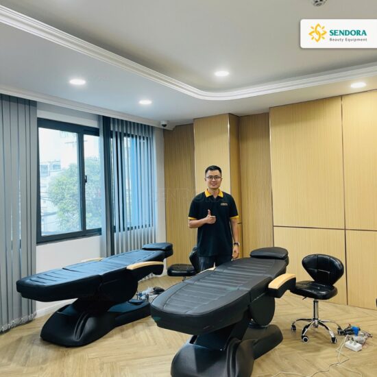 Giường thẩm mỹ, giường phun xăm. giường tiêm filler C810