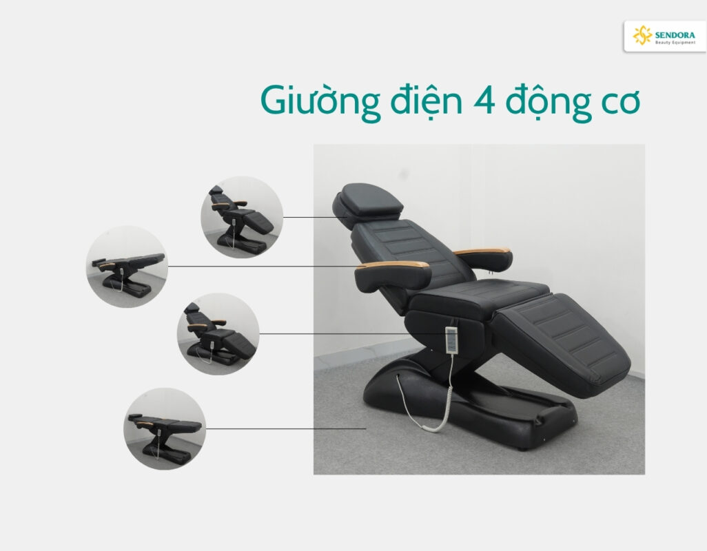 Giường Thẩm Mỹ 4 Động Cơ – Nâng Tầm Trải Nghiệm, Khẳng Định Đẳng Cấp Spa
